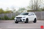 Mercedes-AMG ML63 on Vossen Wheels (CV3R) 2017 года
